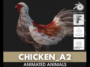ChickenA2 3D Модель