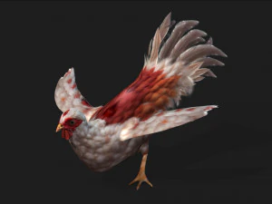 ChickenA2 3D Model