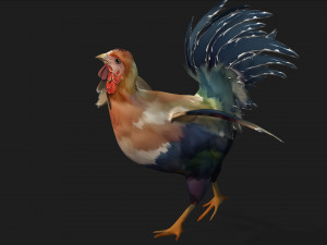 ChickenA3 Model 3D