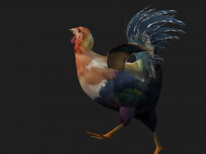 ChickenA3 Model 3D