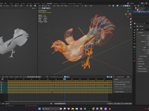 ChickenA3 Model 3D