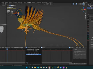 BażantPtakA2 Model 3D