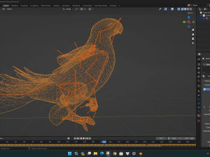 ケストレルB4 3Dモデル