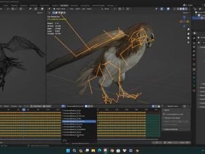 ケストレルB4 3Dモデル
