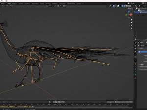 Peacock-A1 Model 3D