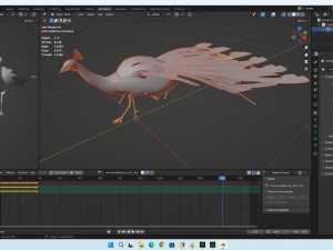 PeacockA2 3D Model