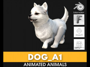 DogA1 3Dモデル