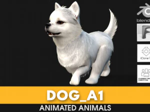 DogA1 3D Model