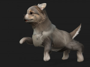 DogA2 3D-Modell