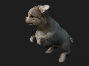 DogA2 3D-Modell