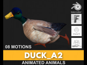 DuckA2 3D Модель