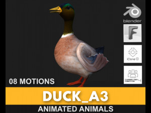 DuckA3 3D Модель