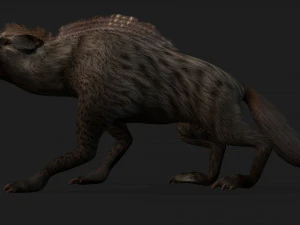 Hy&auml;nenA1 3D Modell
