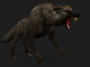 Hy&auml;nenA1 3D Modell
