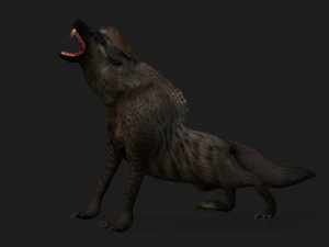 Hy&auml;nenA1 3D Modell