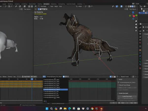 Hy&auml;nenA1 3D Modell