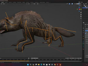 Hy&auml;nenA1 3D Modell