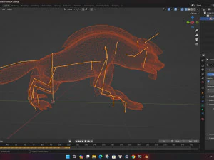 Hy&auml;nenA1 3D Modell