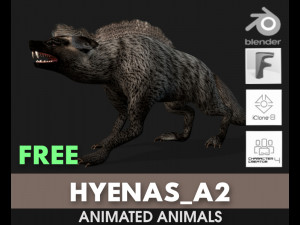 HyenasA2 3D Модель