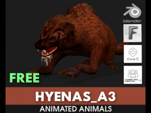 HyenasA3 3D Модель