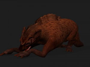 HyenasA3 3D Model