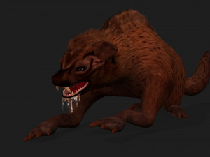 HyenasA3 3D Model