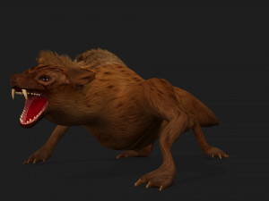 HyenasA4 3D Model