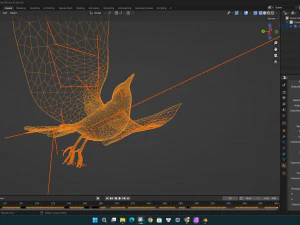 CorbeauA1 Modèle 3D