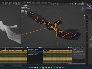 CorbeauA1 Modèle 3D