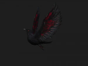 CorbeauA1 Modèle 3D