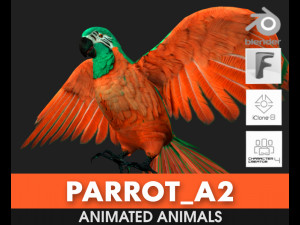 ParrotA2 3D-Modell