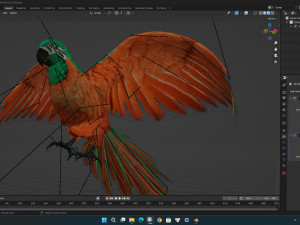 ParrotA2 Modelo 3D