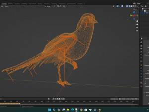 PheasantA3 3Dモデル