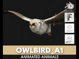 OwlBirdA1 3D-Modell