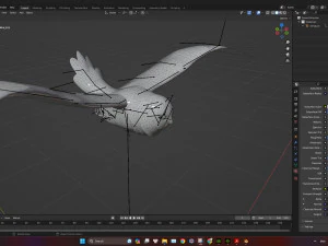 CorujaP&aacute;ssaroA2 Modelo 3D