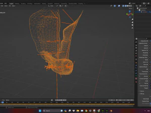 GufoUccelloA5 Modello 3D