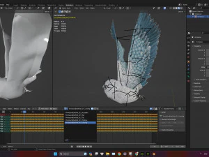 GufoUccelloA5 Modello 3D