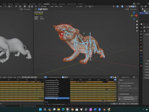LeopardBabyA2 3D Model