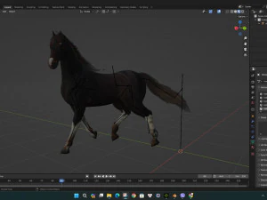 ChevalA1 Modèle 3D