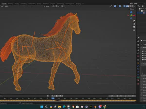 ChevalA1 Modèle 3D