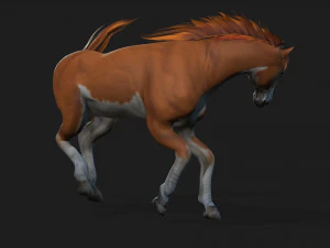 CavalloA2 Modello 3D