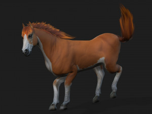 HorseA2 Modèle 3D