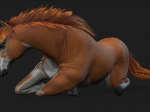 CavalloA2 Modello 3D