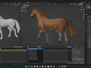 CavalloA2 Modello 3D