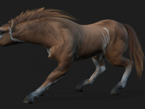 HorseA3 Modelo 3D