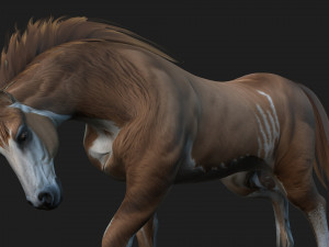 HorseA3 Modelo 3D