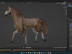 HorseA3 Modelo 3D