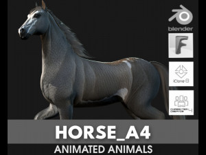 HorseA4 3D Модель