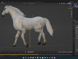 HorseA5 3D Model