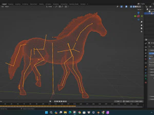 HorseA5 3D Model